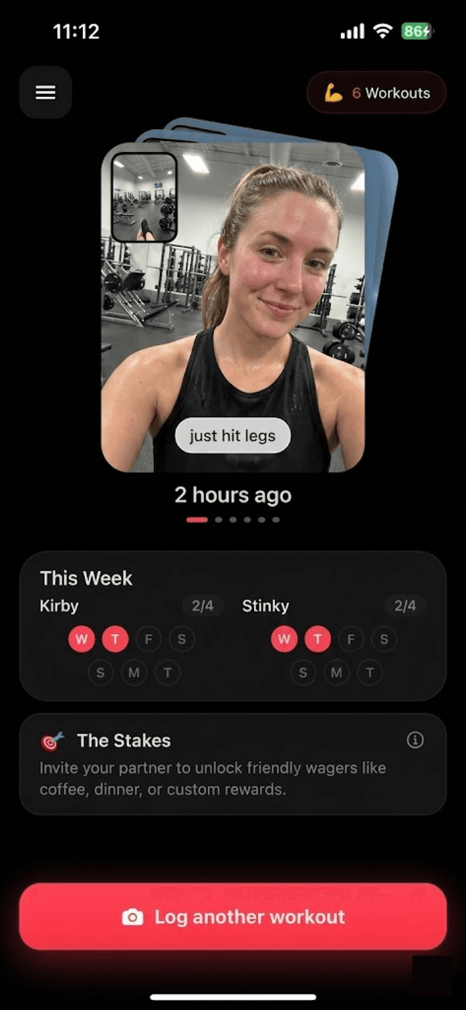 Sweatbuds app shown on iPhone